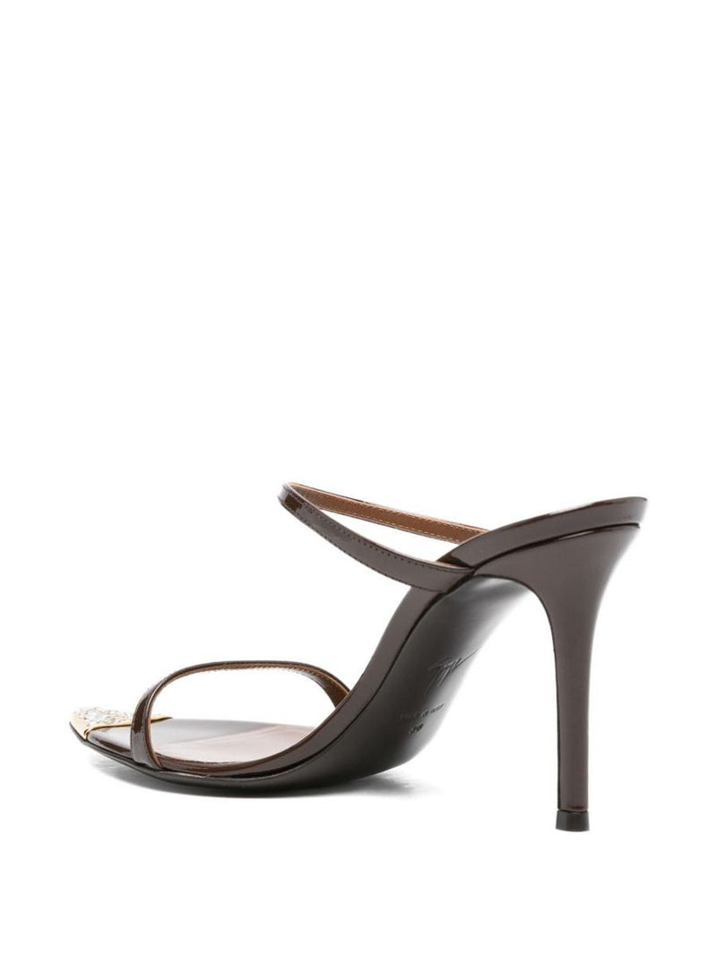 Giuseppe Zanotti Intriigo Patent Leather Sandals