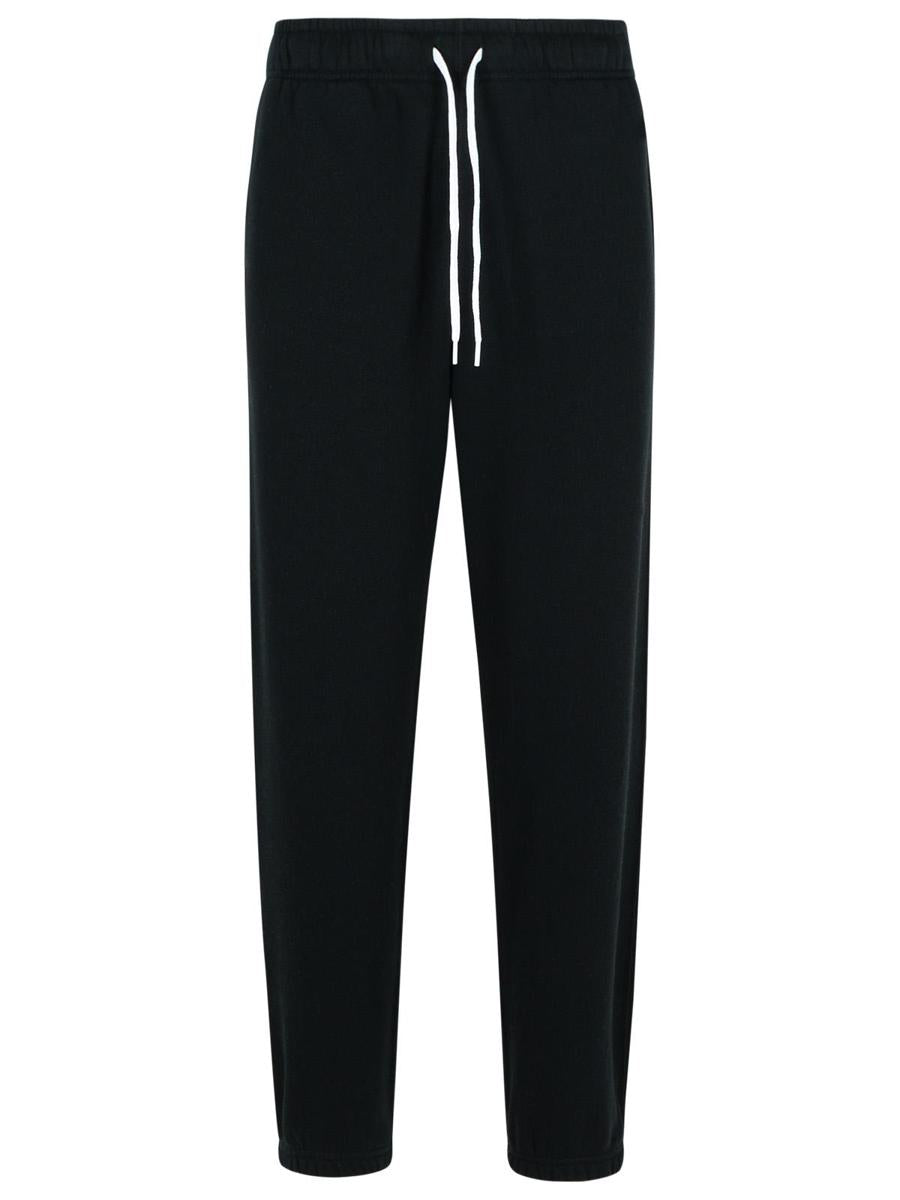 Polo Ralph Lauren 'Jogger' Black Cotton Pants