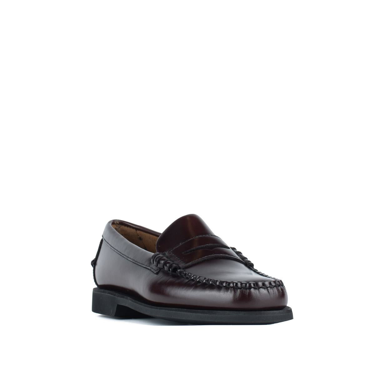 Sebago Moccasin Dan Po Brown Burgundy