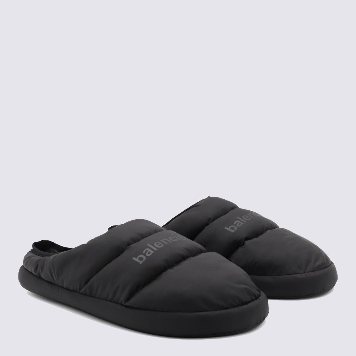 Balenciaga Black Nylon Sandals
