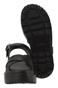 Hogan Leather Sandal With Midsole