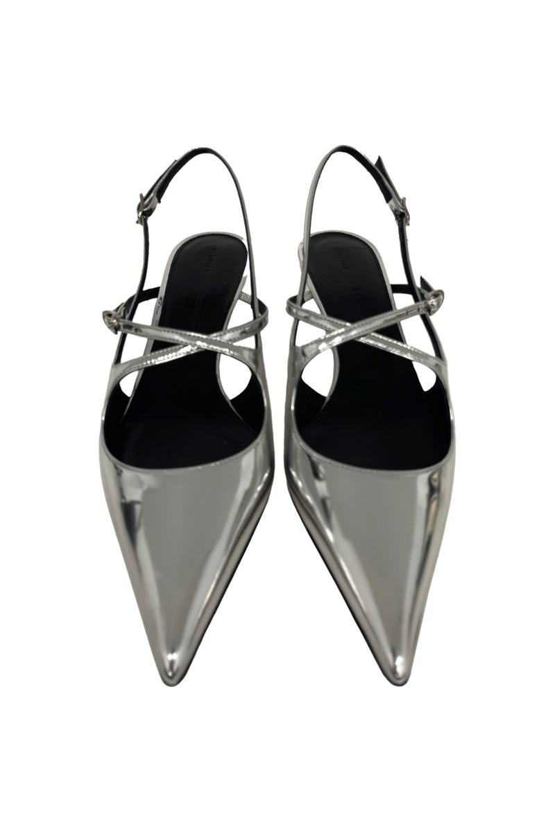 Proenza Schouler Slash Crossover Slingback Pump Shoes