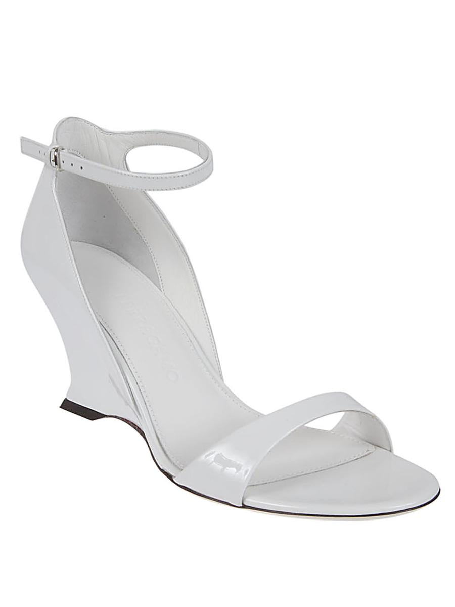 Salvatore Ferragamo Sandals White