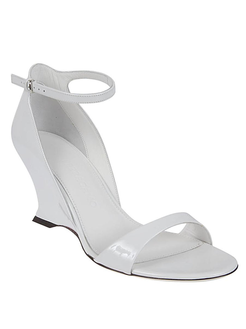 Salvatore Ferragamo Sandals White