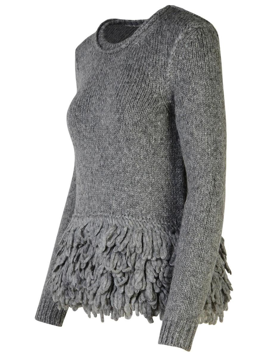 Stella McCartney Grey Alpaca Blend Sweaters