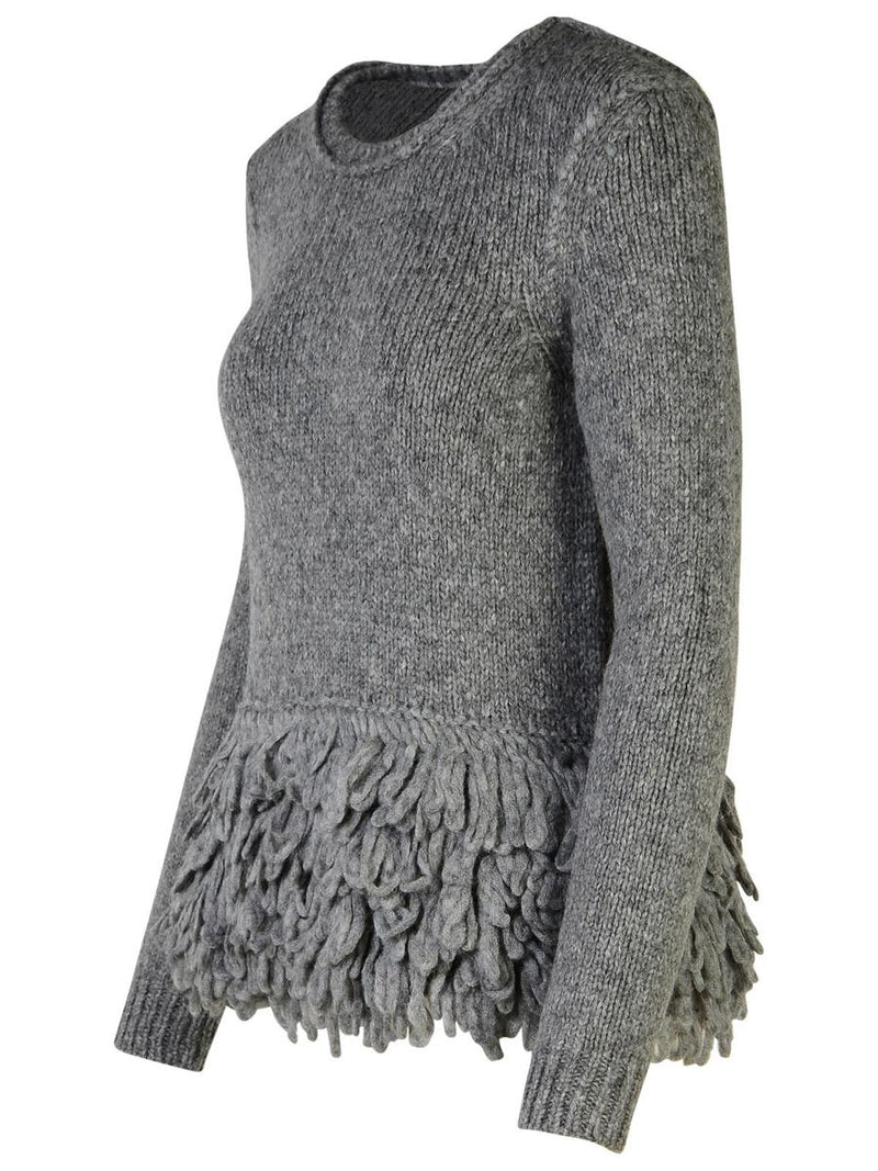 Stella McCartney Grey Alpaca Blend Sweaters