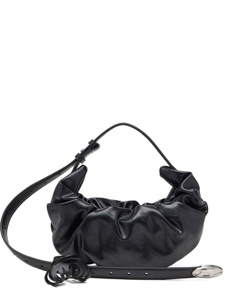 Diesel Grab-D Small Black Shoulder Bag