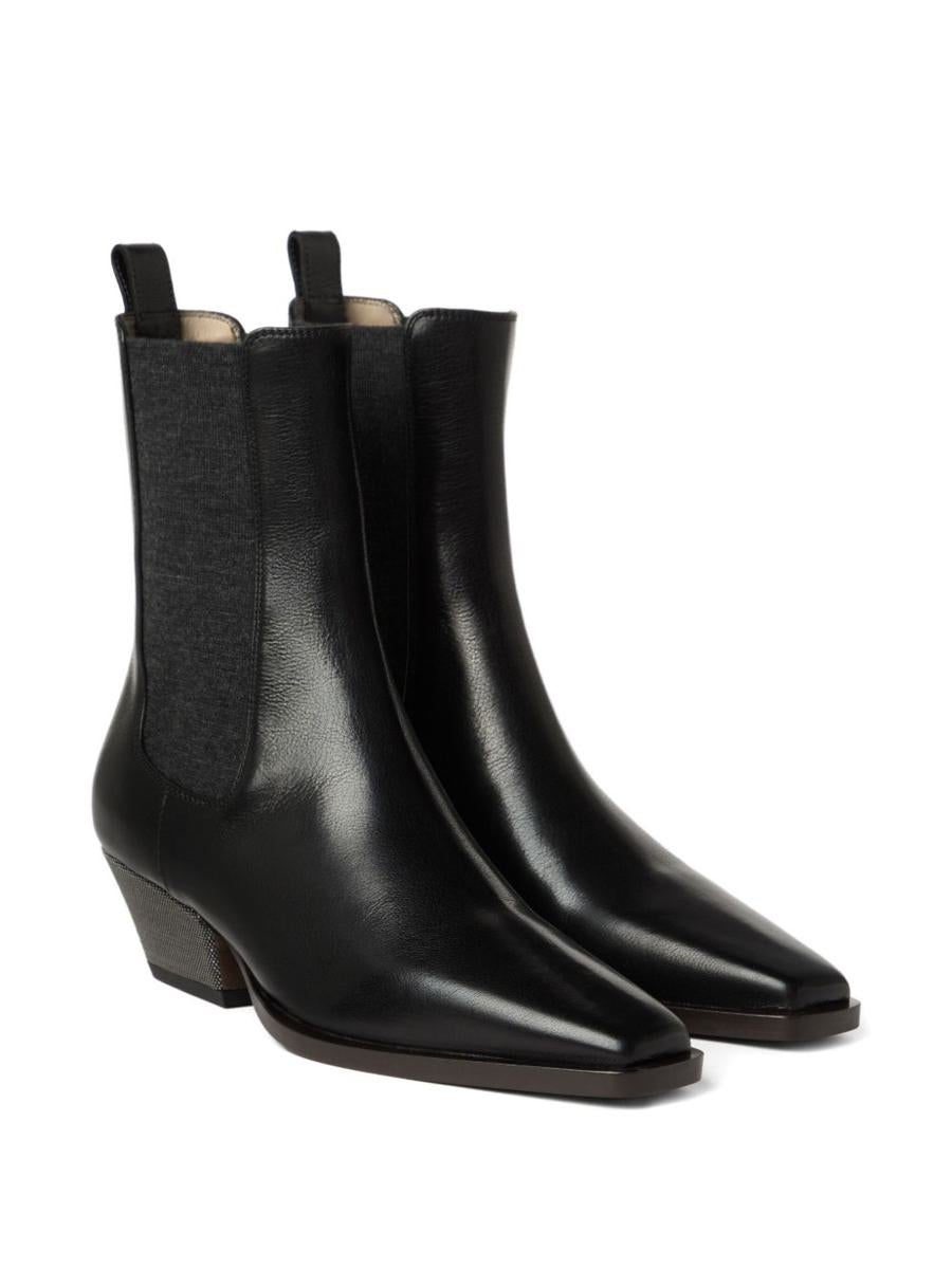 Brunello Cucinelli Leather Boots