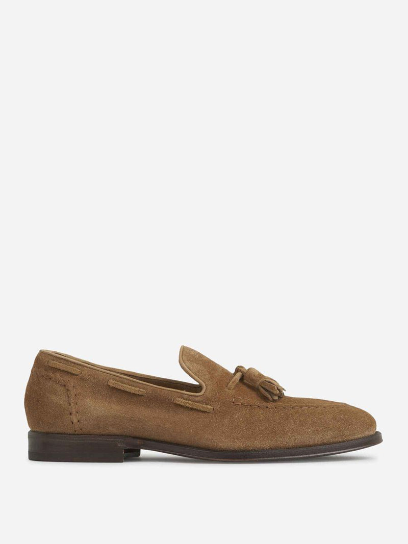 Henderson Baracco Suede Tassel Loafers