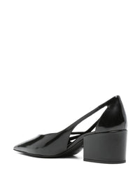 Prada Leather Cut-Out Pumps