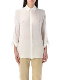 Ralph Lauren Karen Silk Georgette Blouse