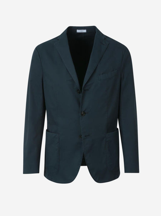 Boglioli Plain Cotton Blazer