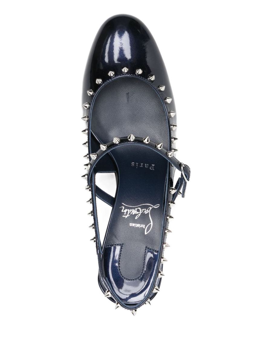Christian Louboutin Janispikes Leather Pumps
