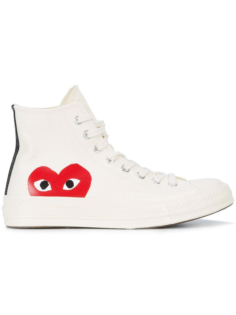 Comme Des Garçons Play Big Heart Ct70 Hi Top Shoes