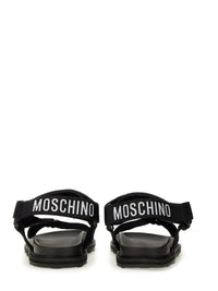 Moschino Sandal With Logo