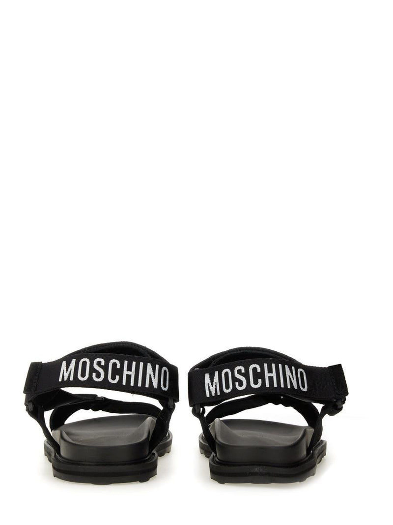 Moschino Sandal With Logo
