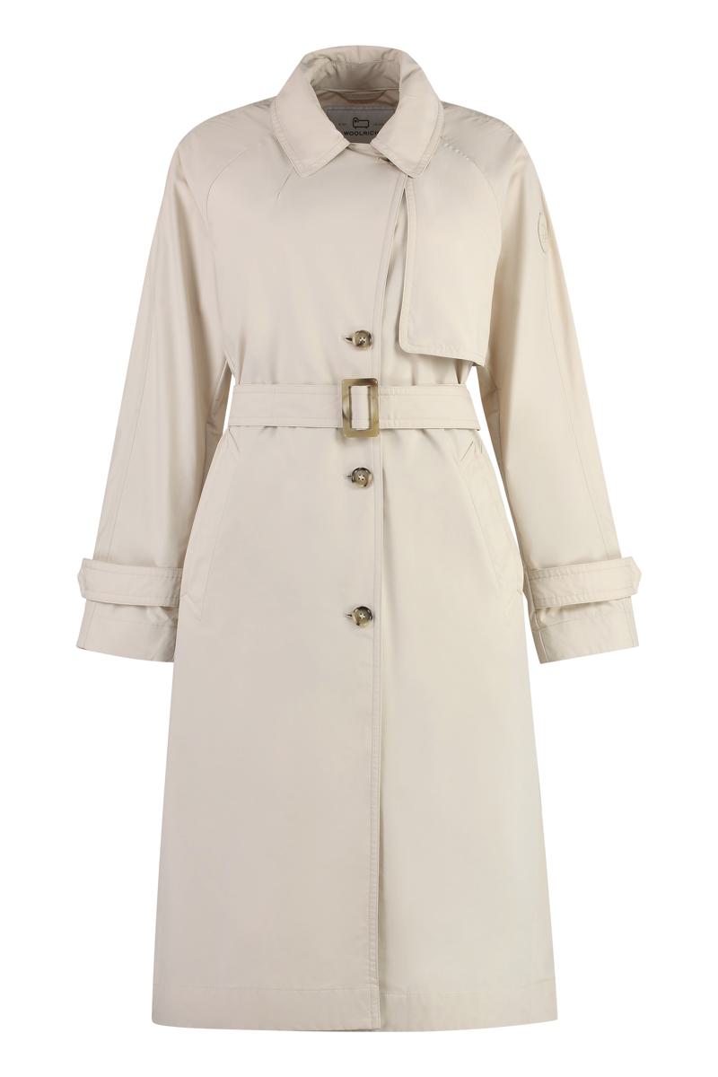 Woolrich Techno Fabric Trench Coat