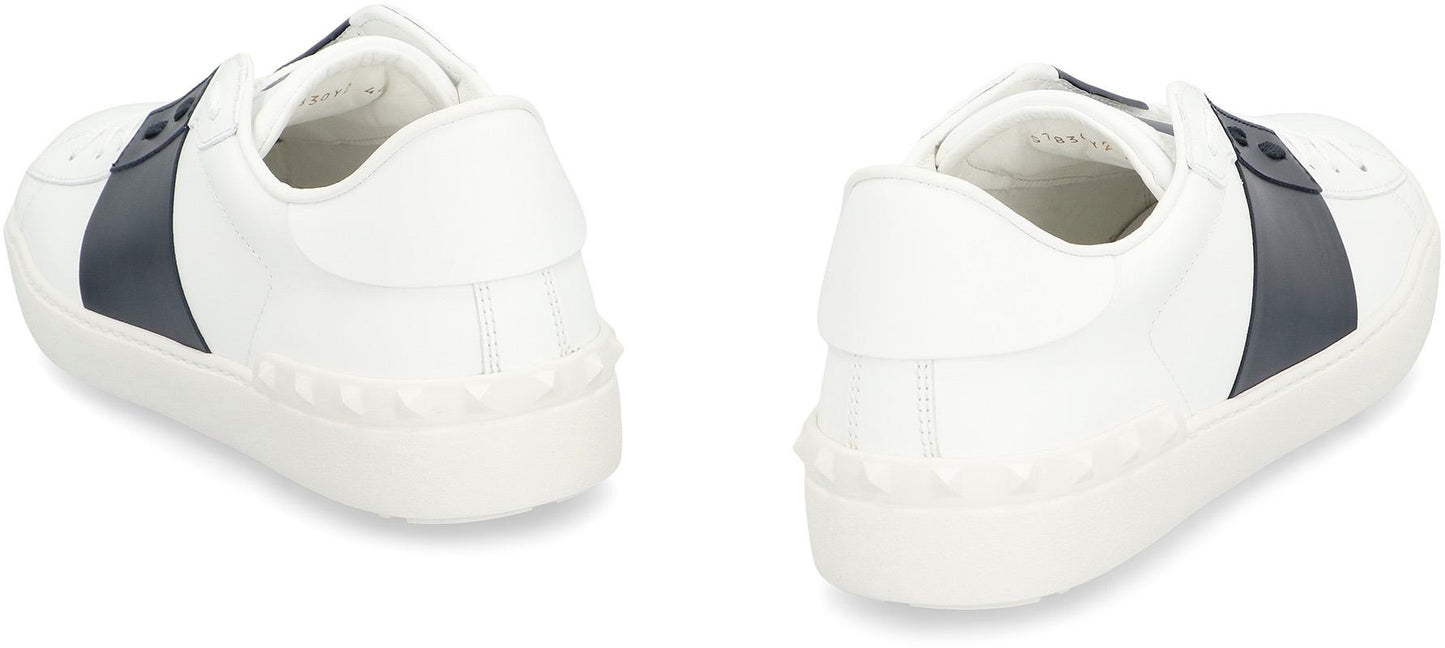 Valentino Garavani Open Leather Low-Top Sneakers