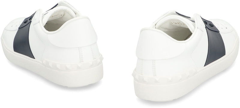 Valentino Garavani Open Leather Low-Top Sneakers