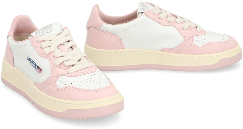 Autry Medalist Leather Sneakers