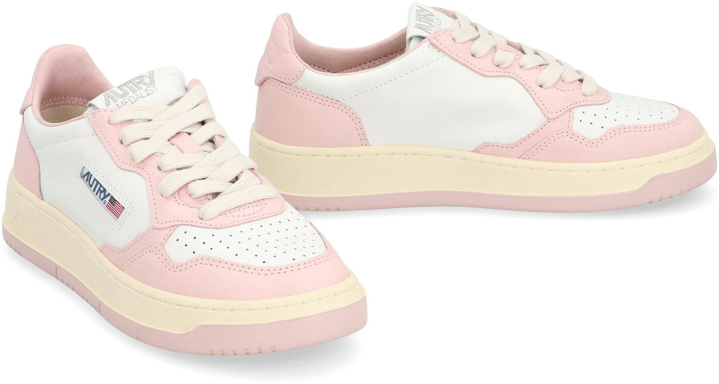 Autry Medalist Leather Sneakers