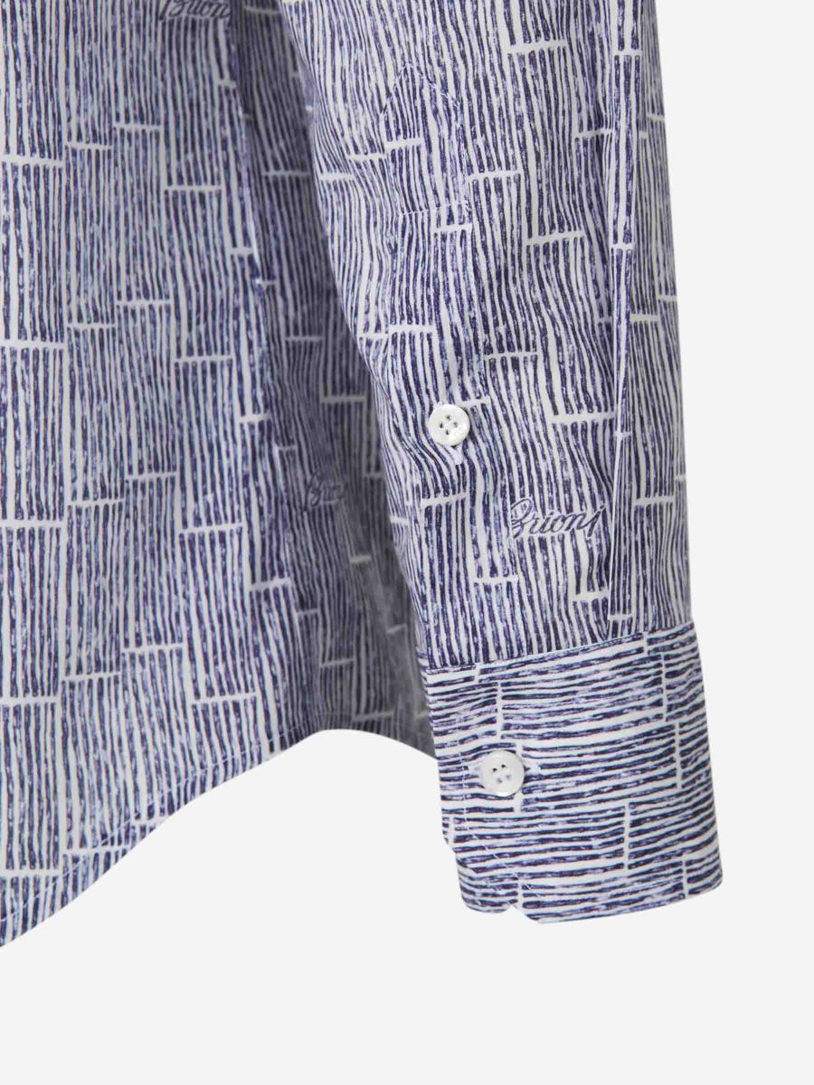 Brioni Printed Cotton Shirt