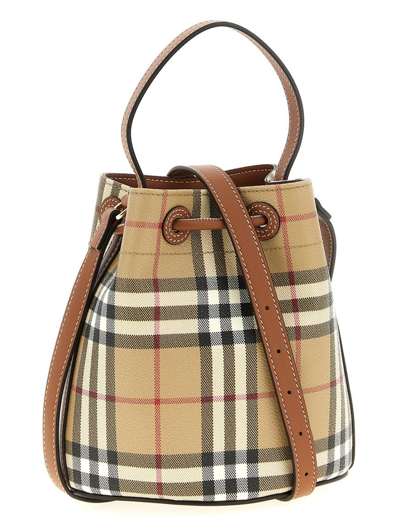 Burberry Check Bucket Bag
