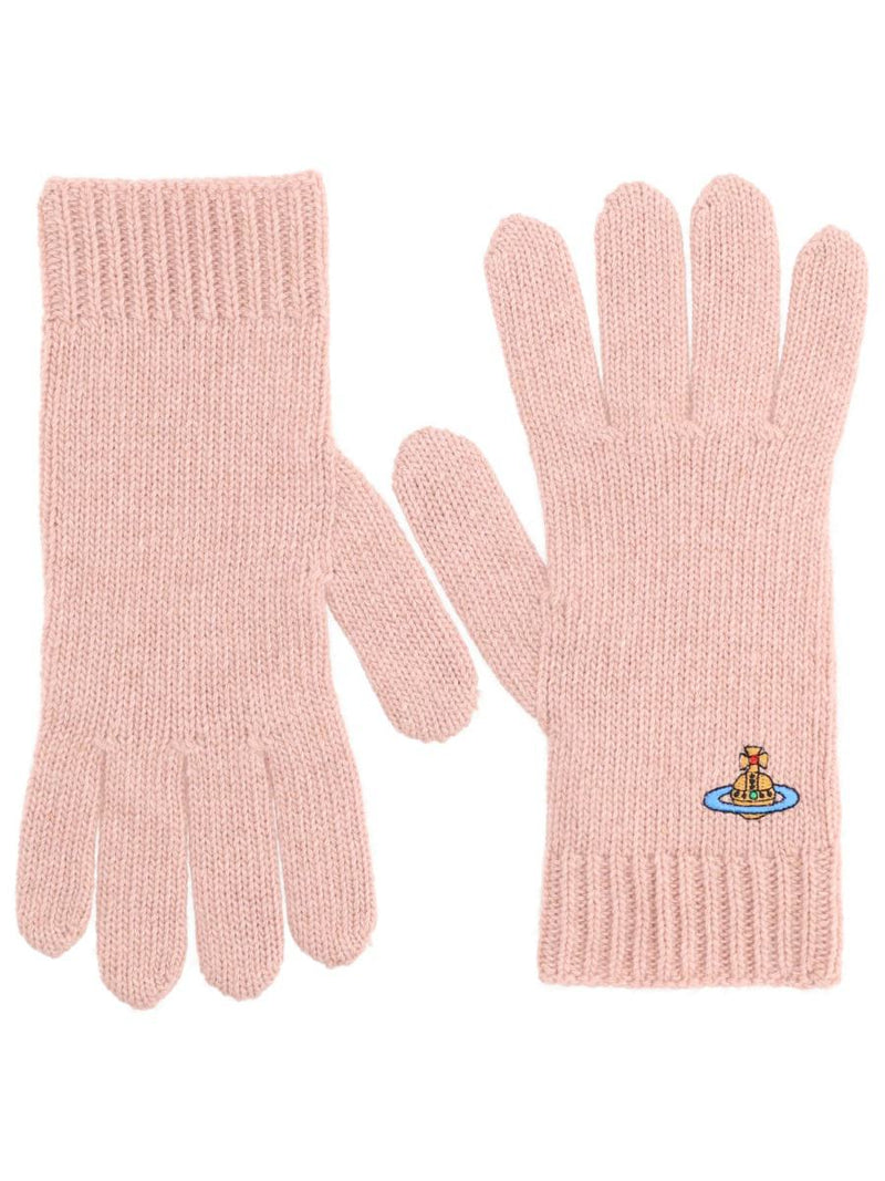 Vivienne Westwood Gloves With Orb Embroidery