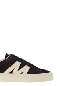 Moncler Monaco2 - Suede And Nubuck Leather Trainers