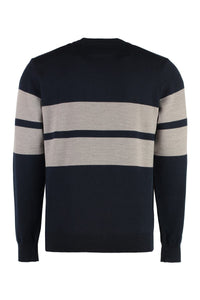 Paul & Shark Virgin Wool Crew-Neck Sweater