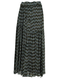 Isabel Marant Étoile 'Veronique' Black Viscose Skirt