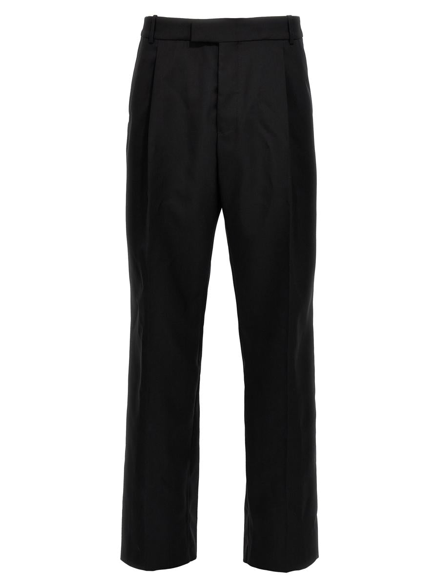 Alexander McQueen Gabardine Wool Pants