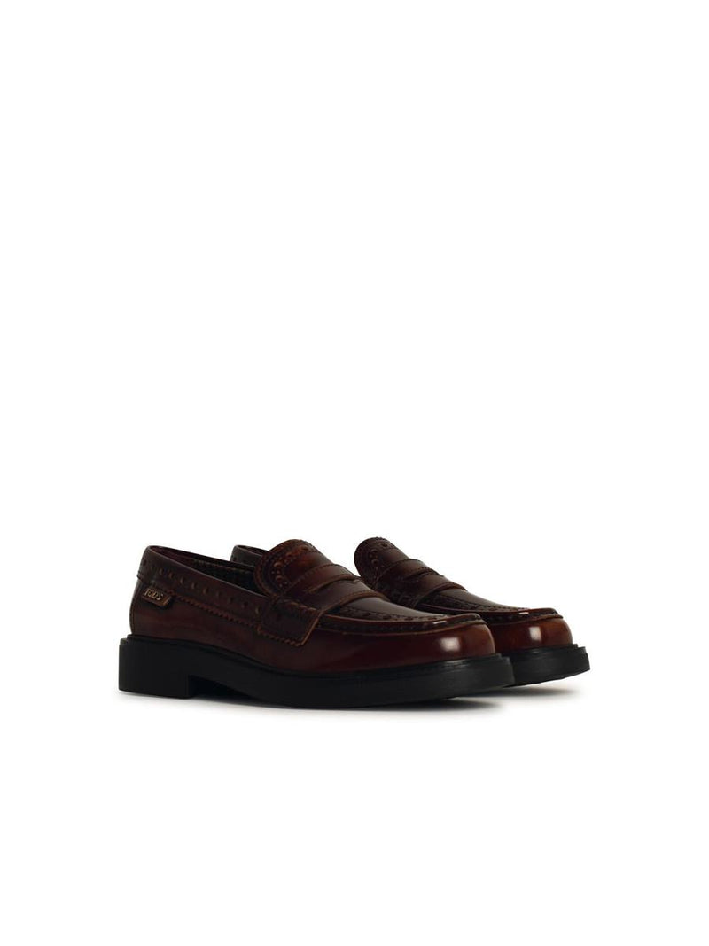 Tod'S Brown Leather Loafers