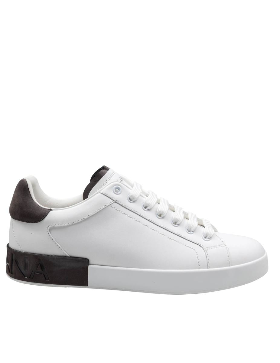 Dolce & Gabbana Sneakers From The Portofino Line In Calfskin