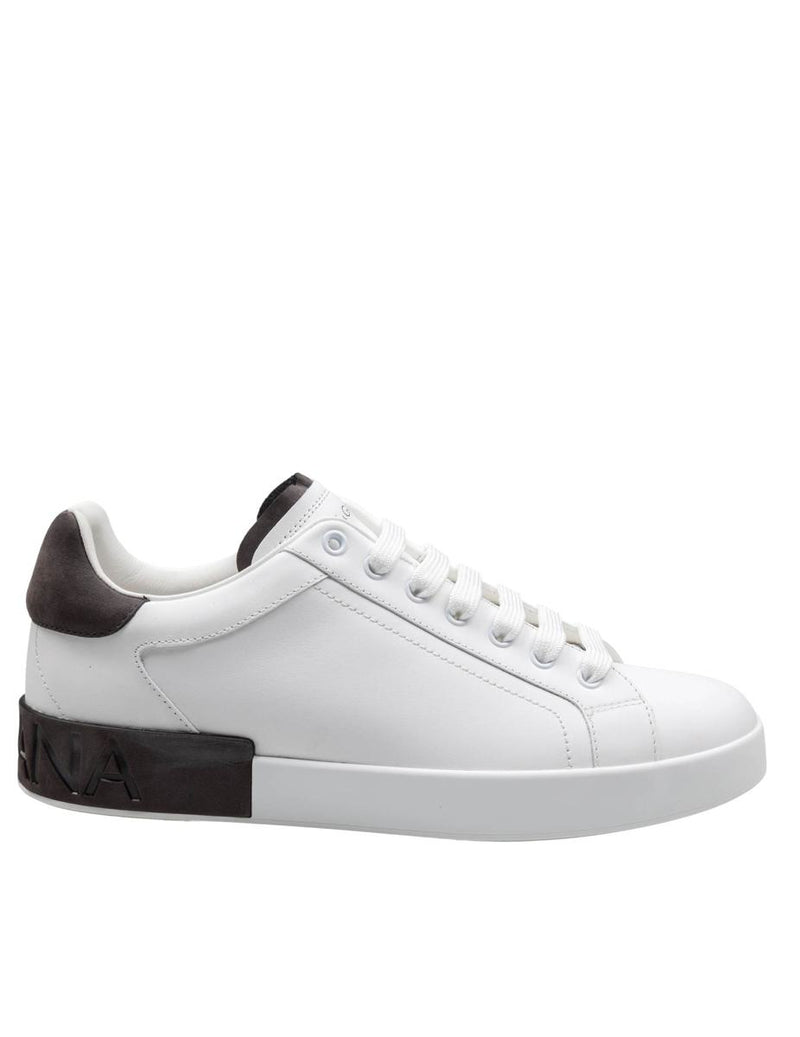 Dolce & Gabbana Sneakers From The Portofino Line In Calfskin