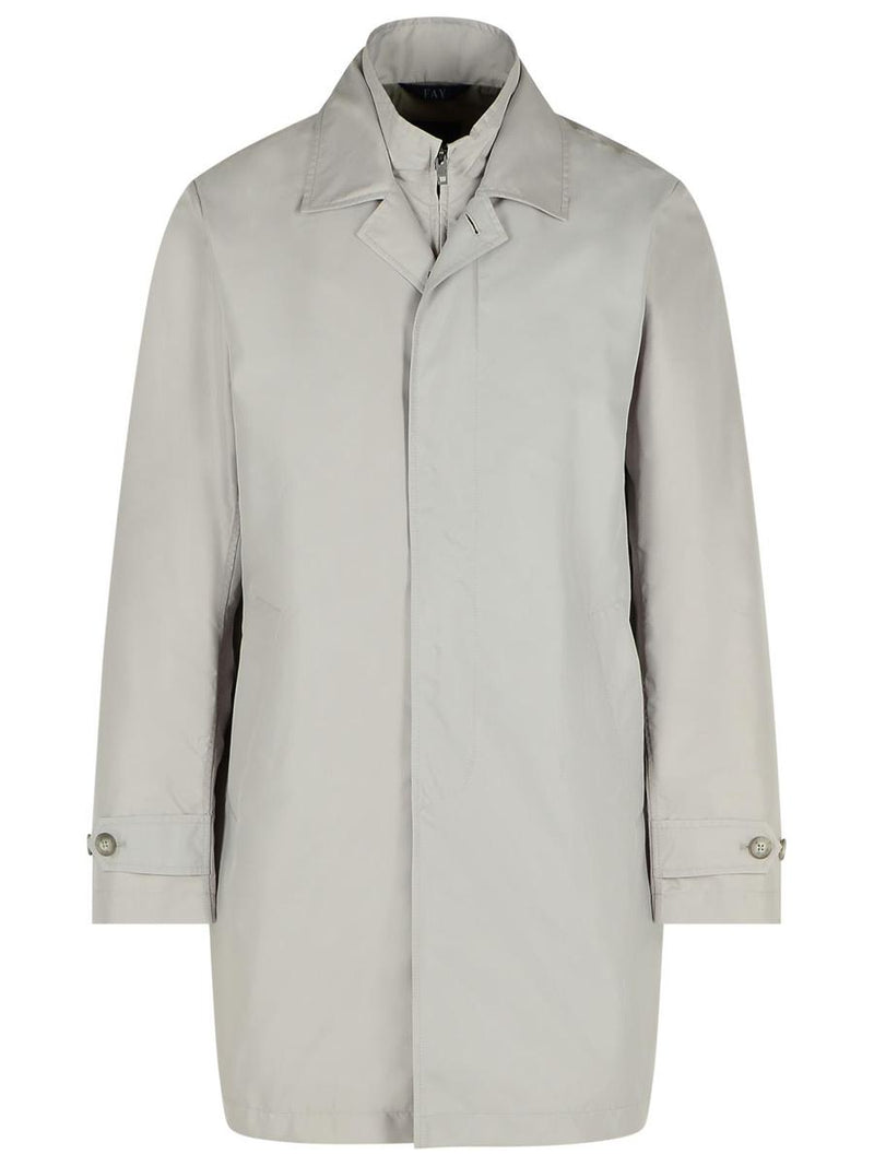 Fay 'Morning' Grey Polyester Parka