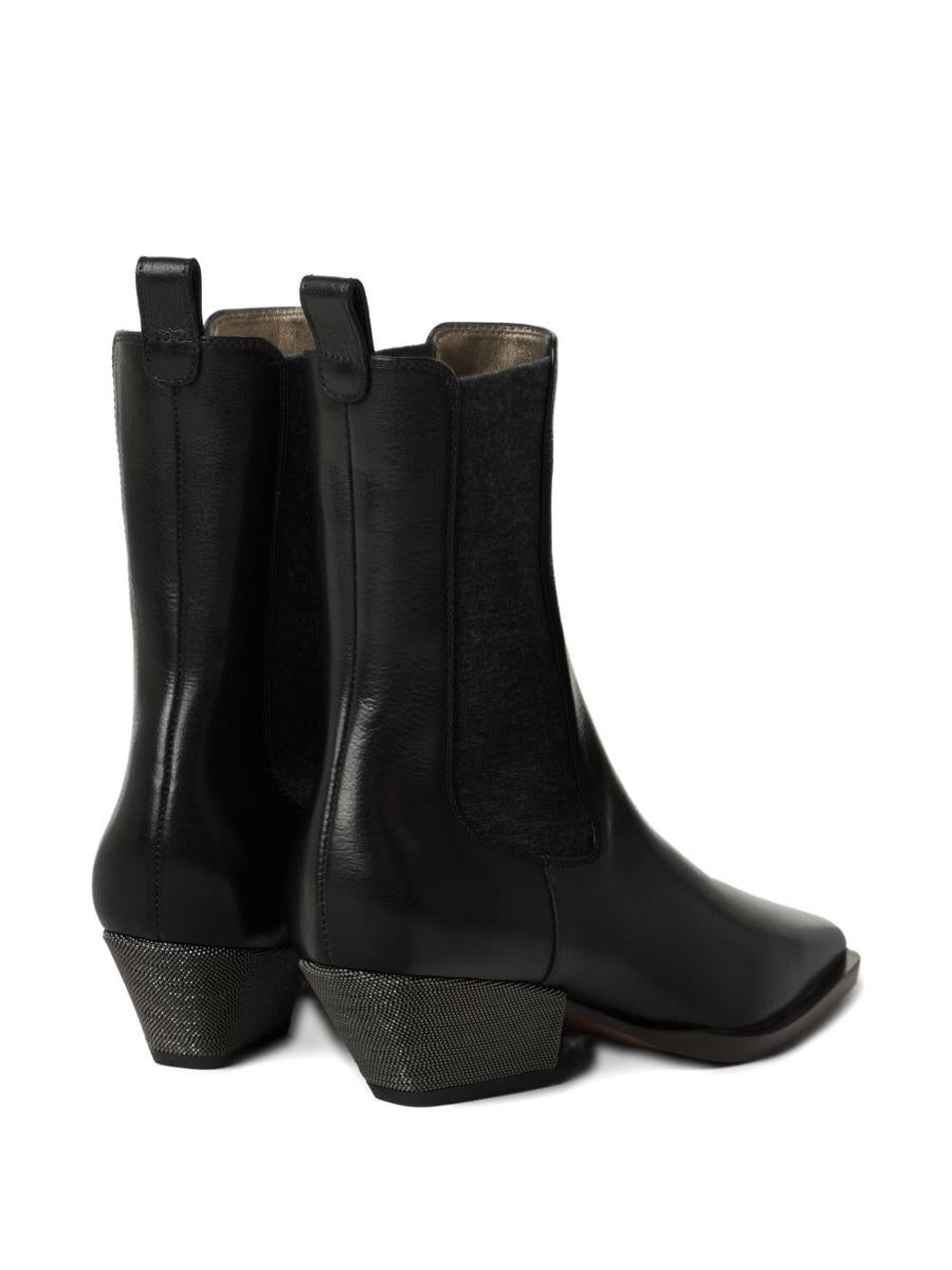 Brunello Cucinelli Leather Boots
