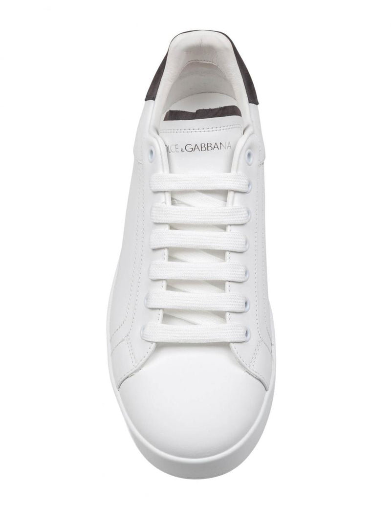 Dolce & Gabbana Sneakers From The Portofino Line In Calfskin