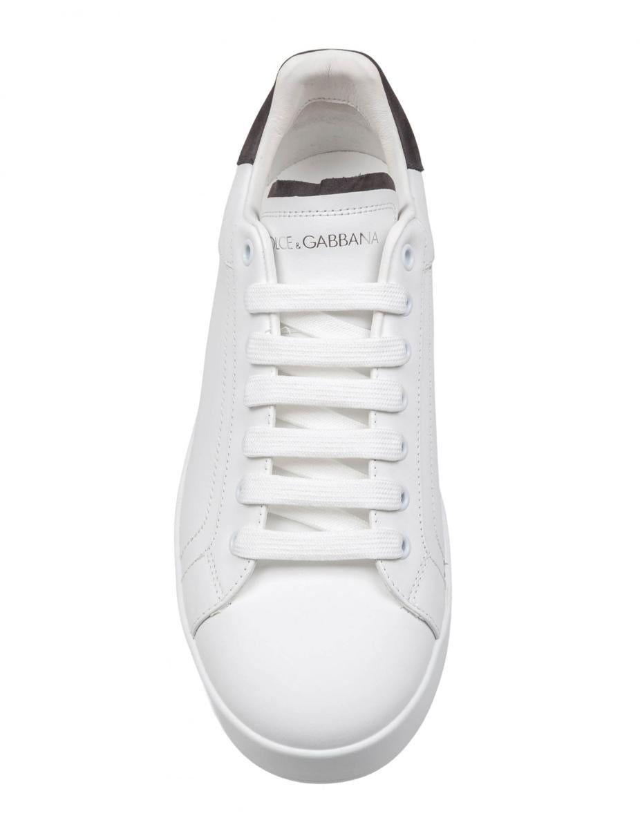 Dolce & Gabbana Sneakers From The Portofino Line In Calfskin