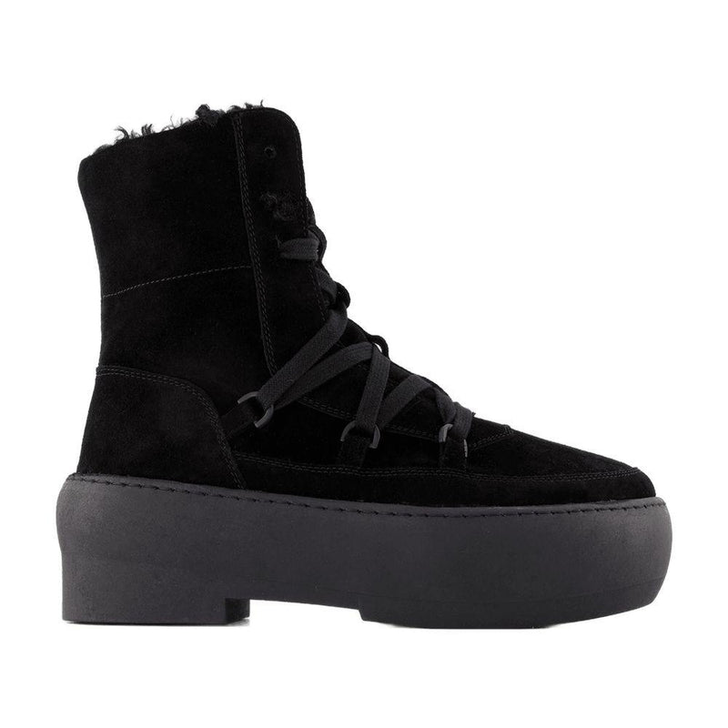 Gia Borghini Chunky Sole Lace-Up Boots