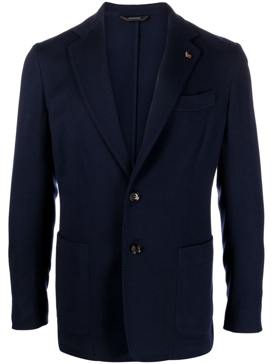 Colombo Wool Single-Breasted Jacket