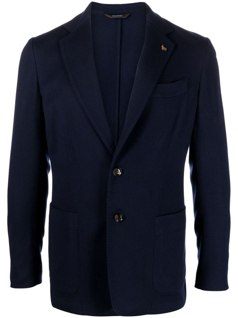 Colombo Wool Single-Breasted Jacket