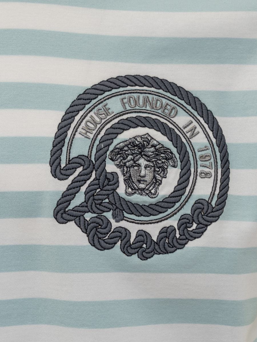 Versace Nautical Stripe T-Shirt