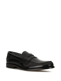 Tod'S Semi-Shiny Leather Penny Loafers Shoes