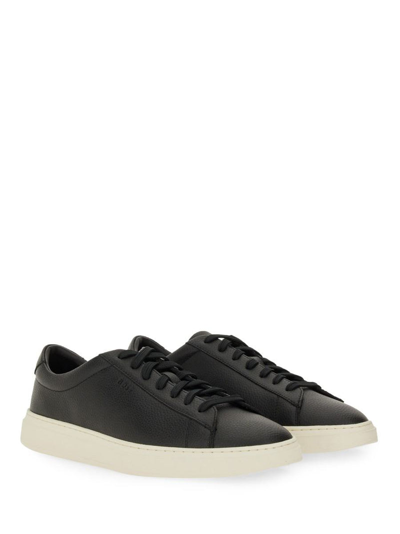 Boss Grained Leather Sneaker