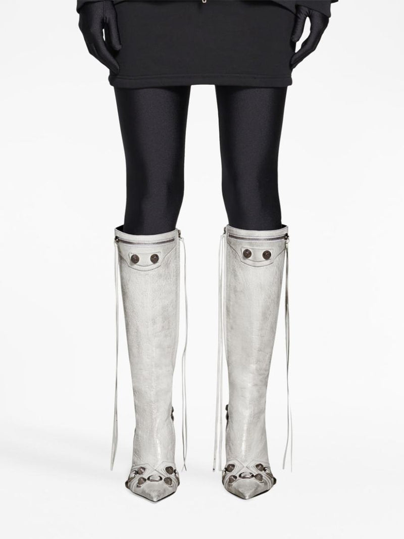 Balenciaga Le Cagole Leather Boots