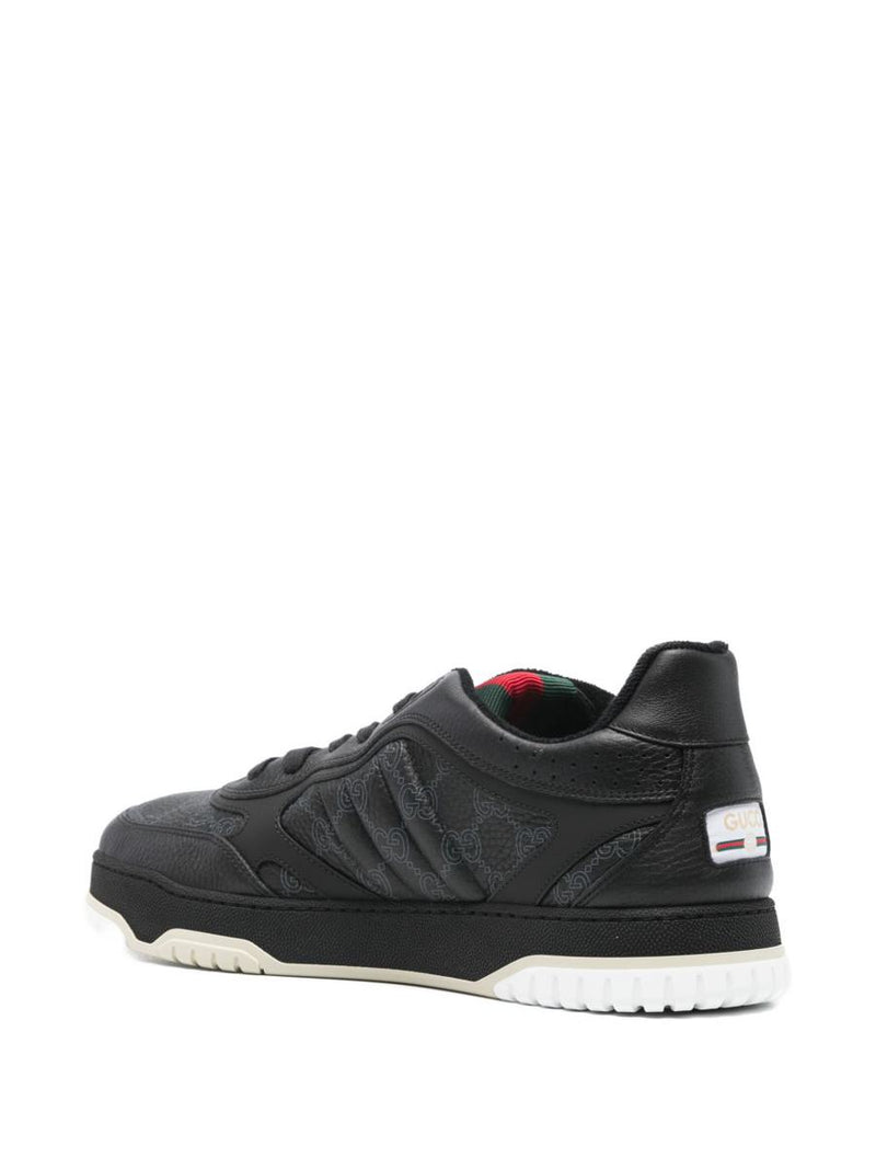 Gucci Re-Web Leather Sneakers