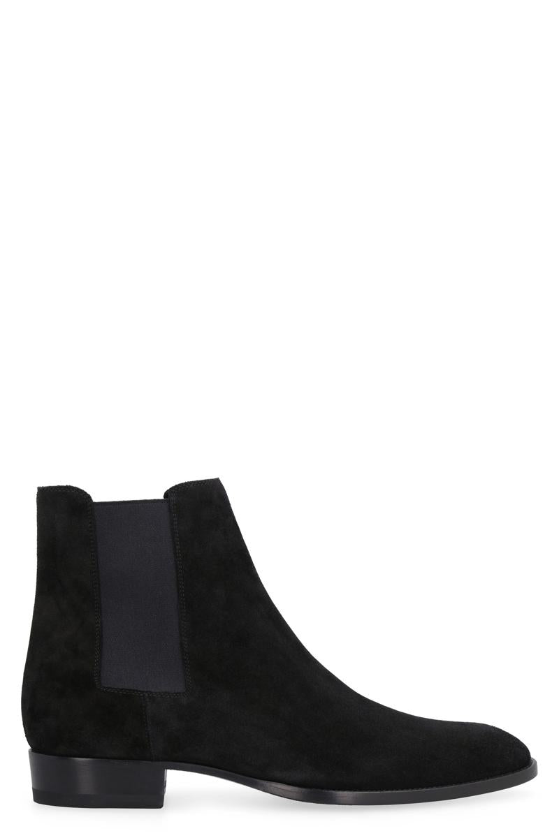 Saint Laurent Wyatt 30 Suede Chelsea Boots