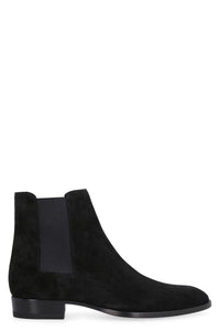 Saint Laurent Wyatt 30 Suede Chelsea Boots