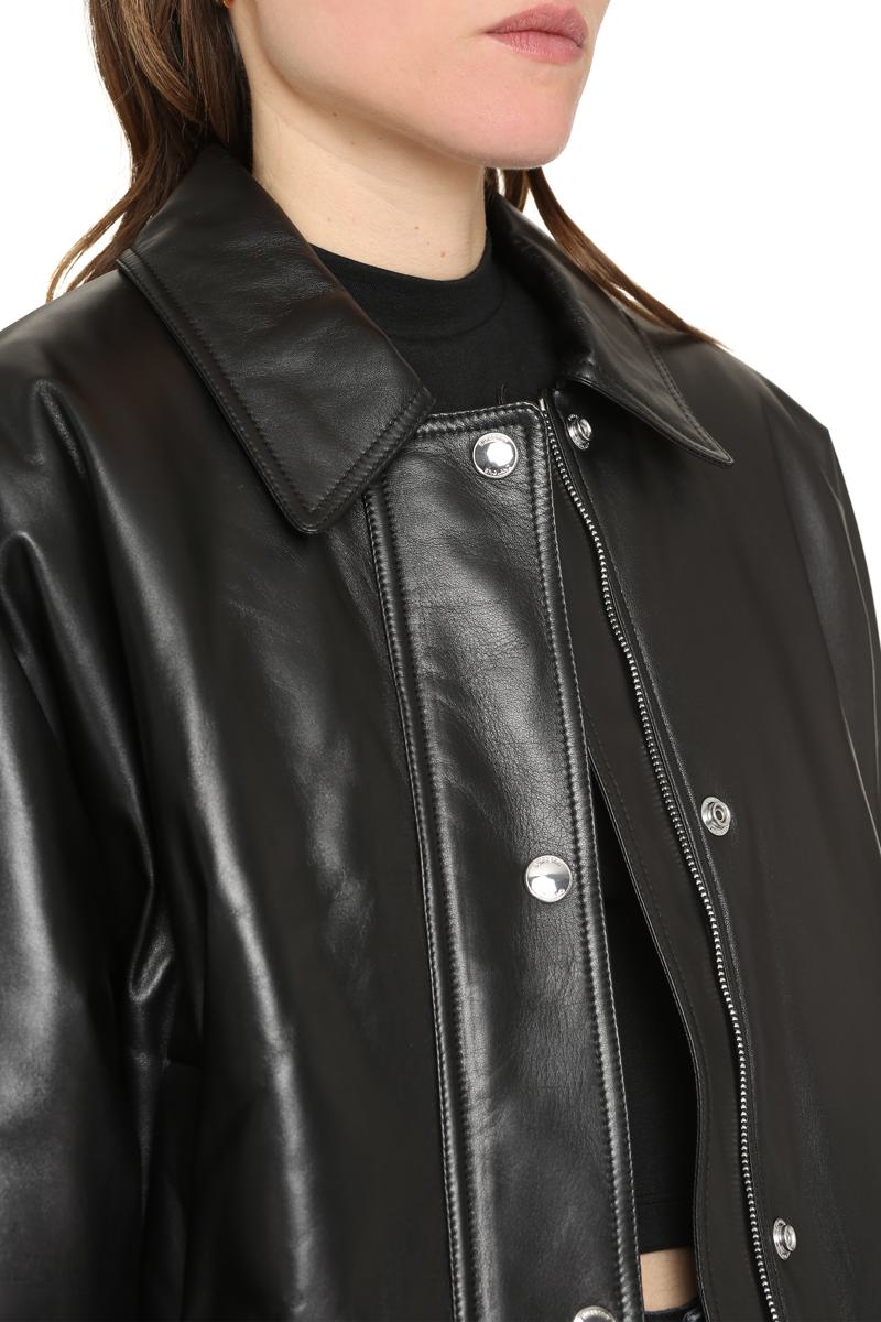 Burberry Lambskin Bomber Jacket